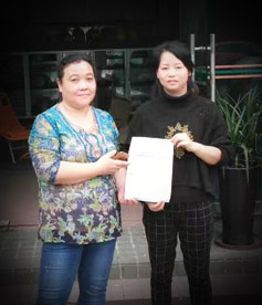 感謝不銹鋼行業(yè)肖小姐百般對比后堅(jiān)決選擇與華企立方合作，我們必牢記使命，盡一切能力幫助企業(yè)網(wǎng)絡(luò)營銷落地，做良心企業(yè)。