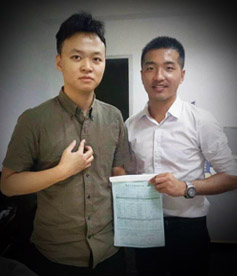 感謝玻璃機械行業(yè)簡先生對華企立方的信任與認(rèn)可，我們定全力以赴，不負(fù)使命，幫您把網(wǎng)絡(luò)營銷落地。